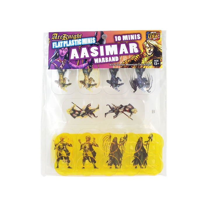 Aasimar - Flat Plastic Miniatures Warband