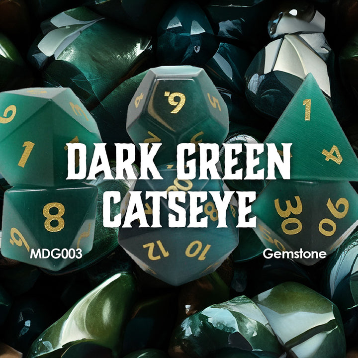 Dark Green Cats Eye