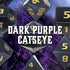 Dark Purple Cats Eye