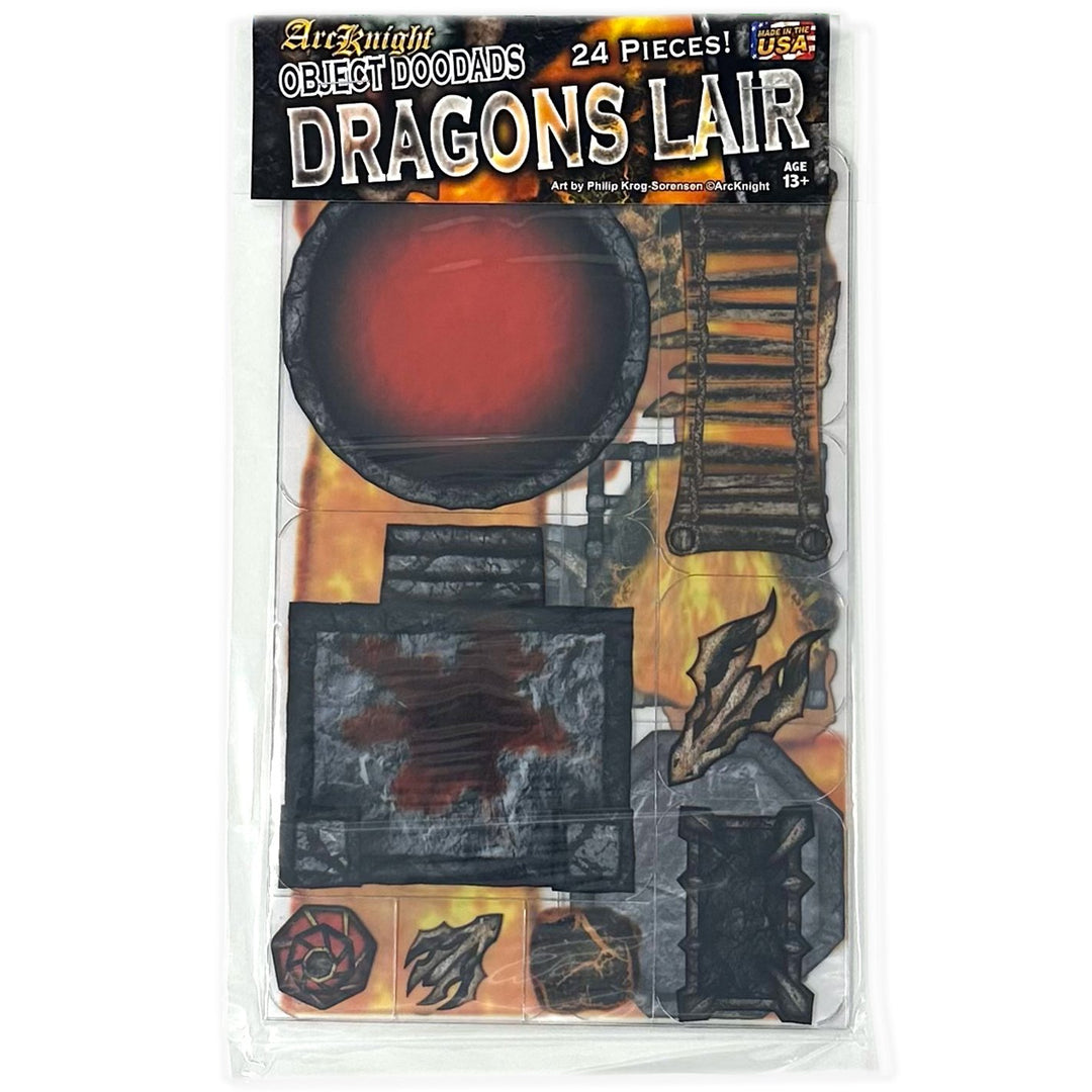 Dragon's Lair - Roleplaying Objects - 24 Pieces