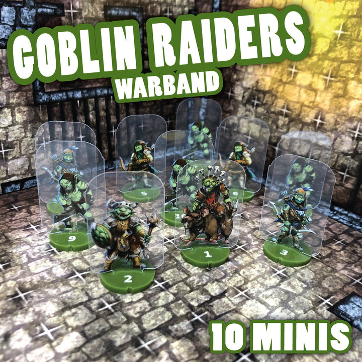 Goblin Raiders  -  Warband 10p