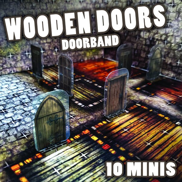 Wooden Doors -  Doorband 10p