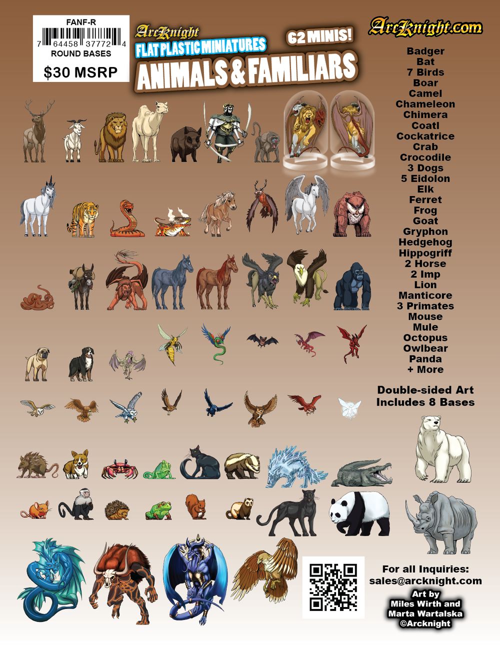 Animals and Familiars - 62p