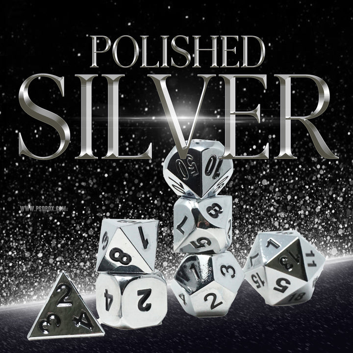 Polished Silver Metal