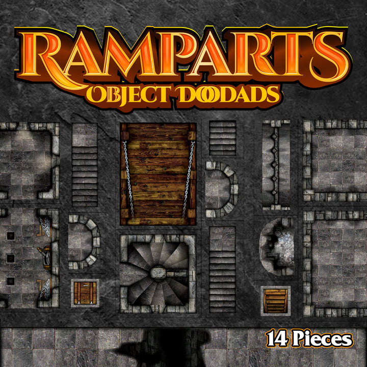 Ramparts - Roleplaying Objects - 14 Pieces