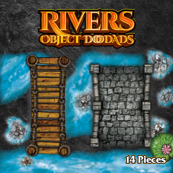 Rivers - Roleplaying Objects - 14 Pieces