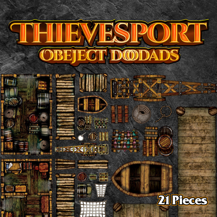 Thievesport - Roleplaying Objects - 21 Pieces