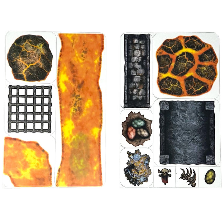 Dragon's Lair - Roleplaying Objects - 24 Pieces