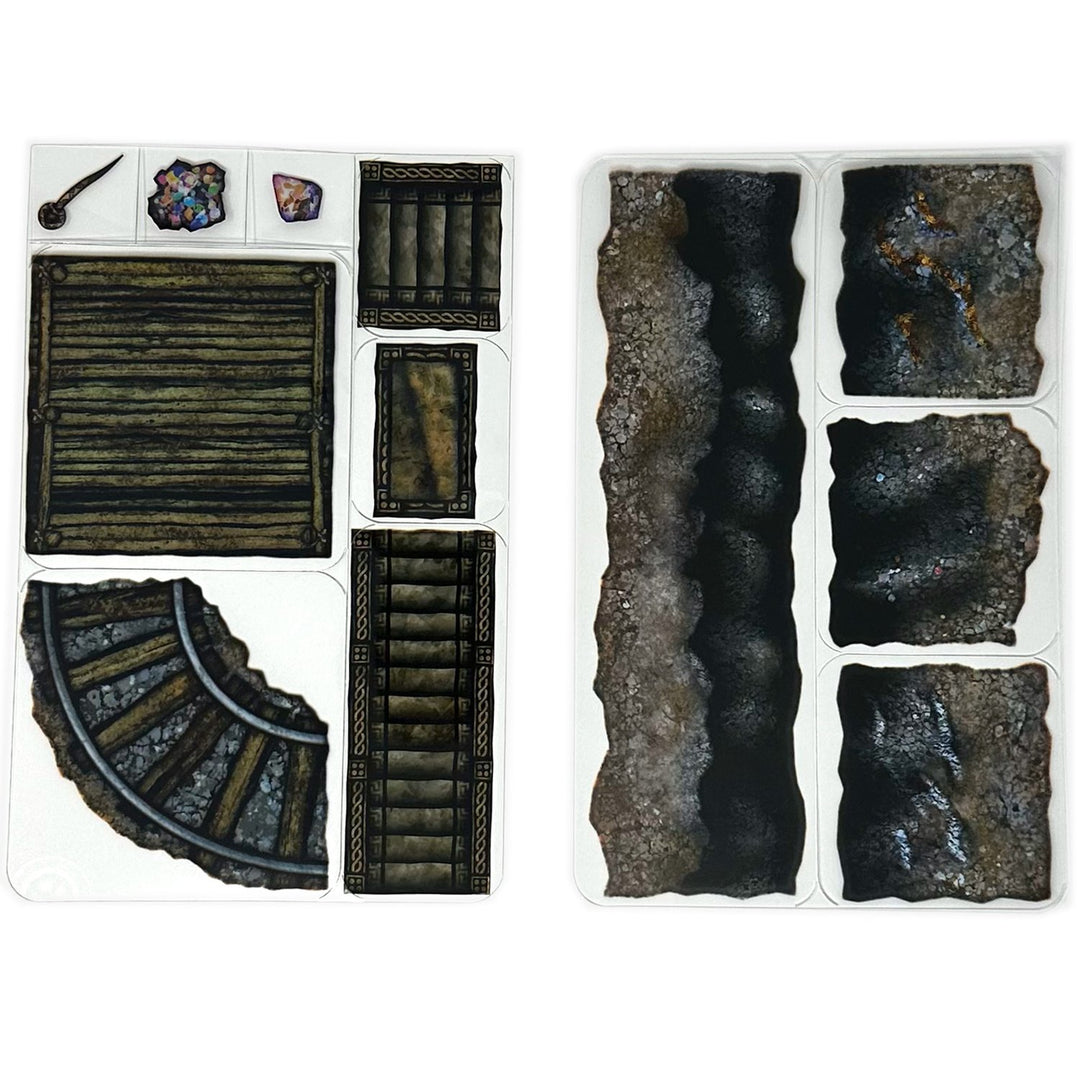 Dwarven Mine - Roleplaying Objects - 24 Pieces