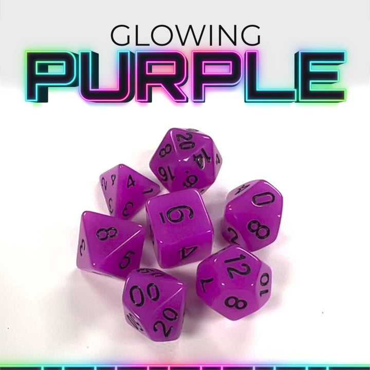 Glowing Purple