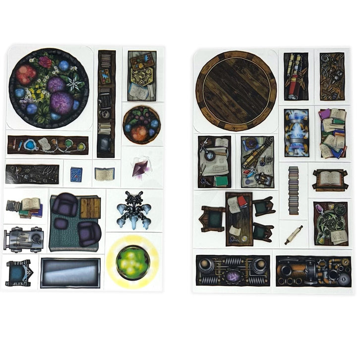 Wizard's Library - Roleplaying Objects - 68 Pieces