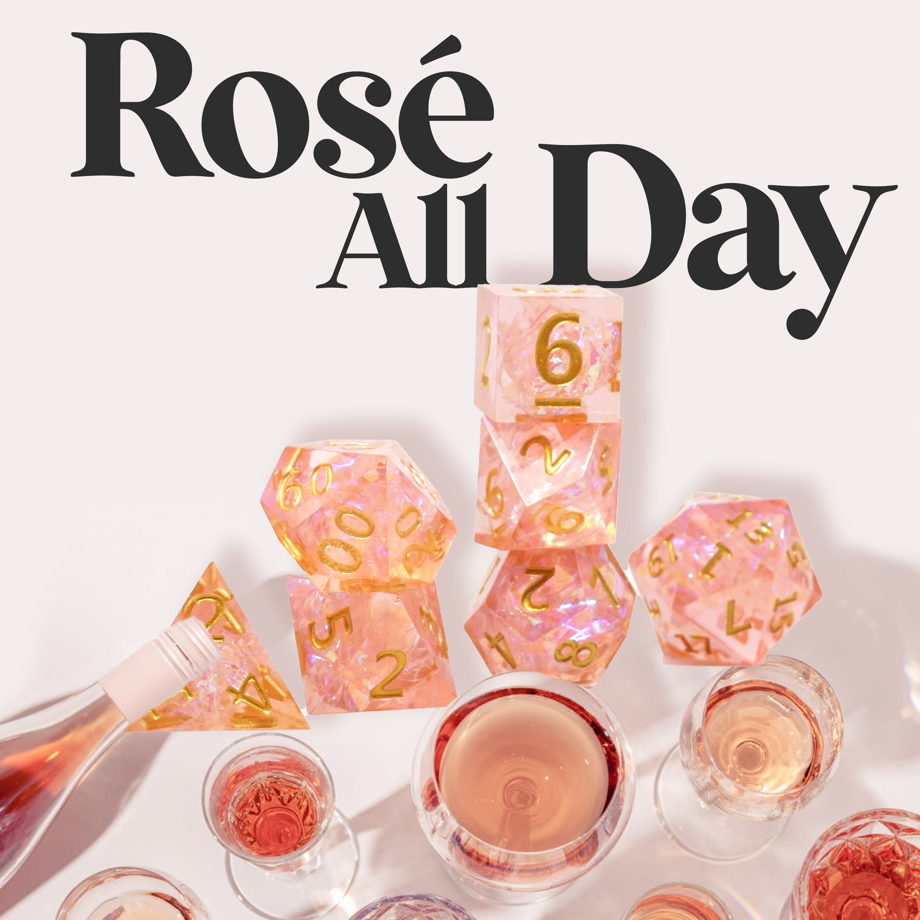 Rose All Day - Sharp Resin